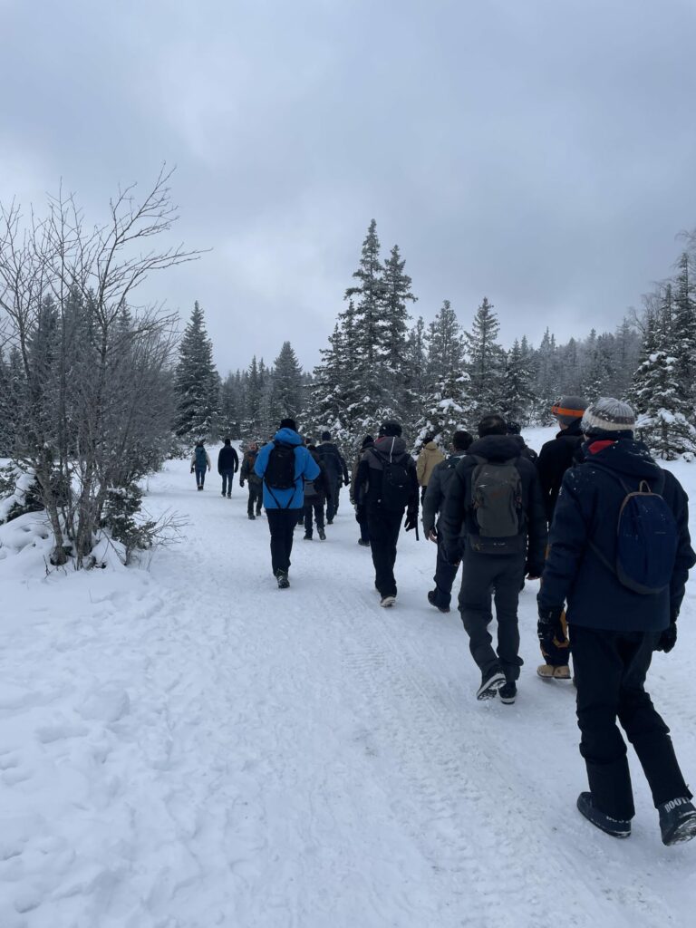 activité outdoor séminaire  entreprise à la montagne