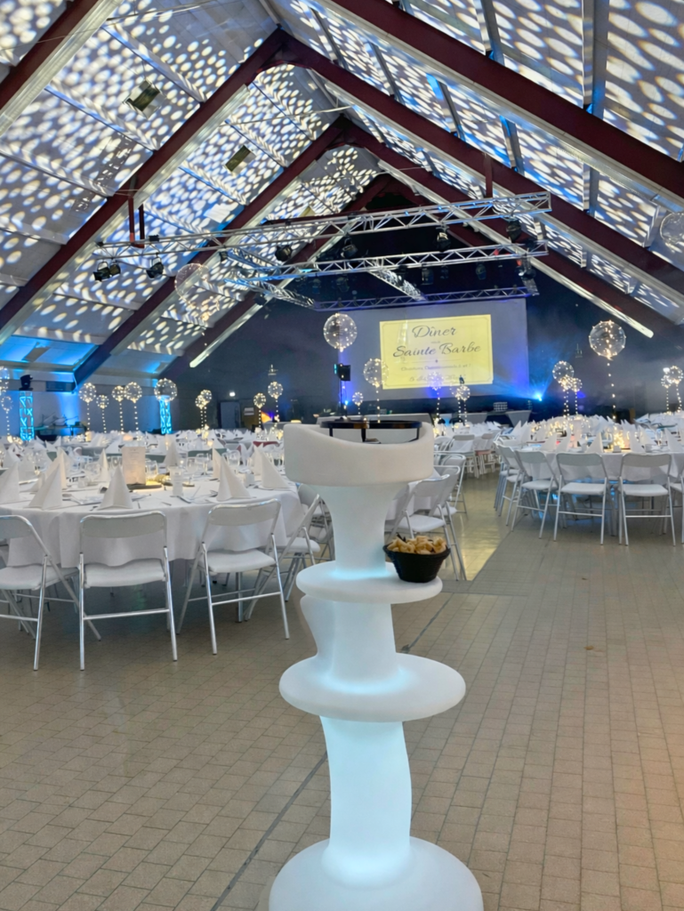 Dîner d'entreprise arbre à fondue