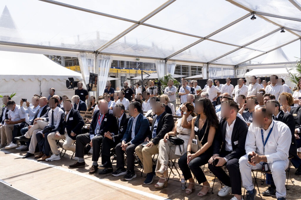 Pose de première pierre Lyon 3