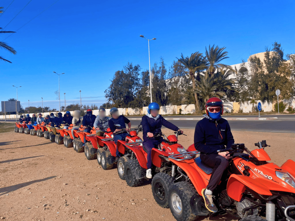 Séminaire résidentiel à Djerba randonnée en quad