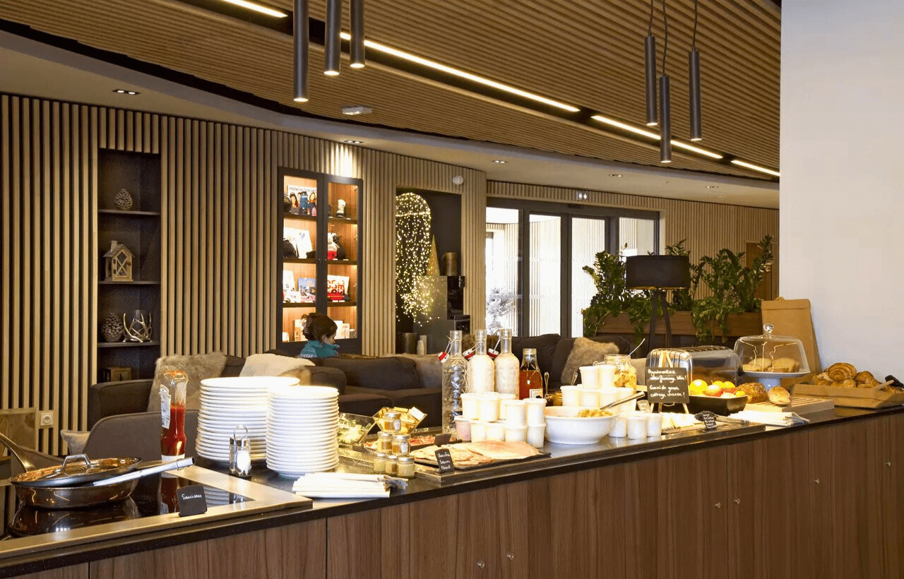 Week-end dans les Alpes hotel petit déjeuner