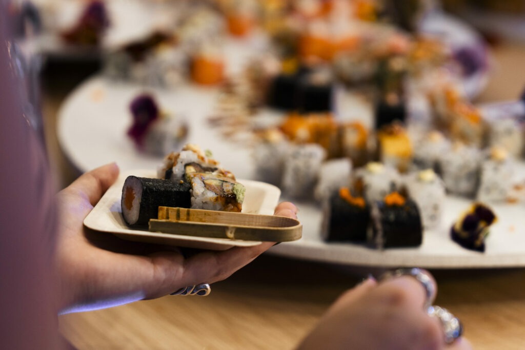Food événementiel bar a sushis