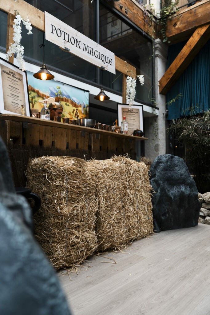 decor-bar-potion-magique-asterix-anniversaire-entreprise